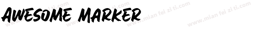 Awesome Marker字体转换